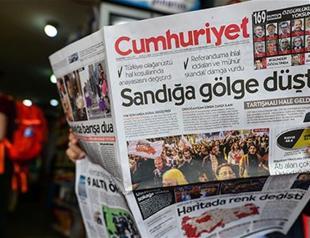 Euro court seeks Turkey’s defense in jailed daily Cumhuriyet journalists’ case