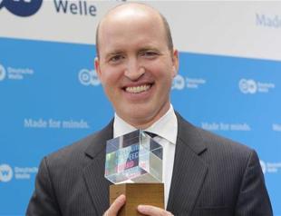 White House journalist Jeff Mason gets Freedom of Speech Award in Germany