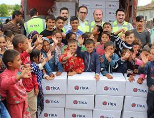 Turkish aid agency TİKA sends Ramadan aid to Romania