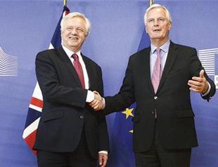 Britain, EU start historic Brexit talks