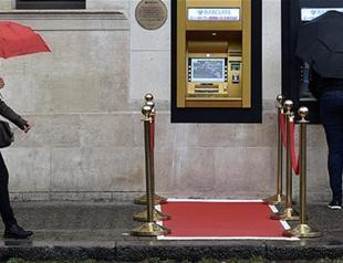 World’s first ATM machine turns to gold on 50th birthday