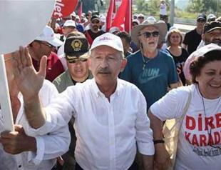 Main opposition CHP’s ‘justice march’ enters third week