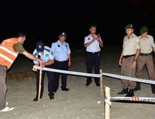 Caretta caretta eggs under police protection in Antalya