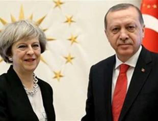 President Erdoğan, UK’s May discuss Cyprus by phone