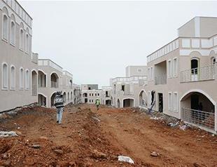 Construction reaches last stage in four districts of southeastern Turkish province