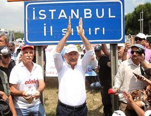 Main opposition CHPs ‘justice march’ to end with a mass rally in Istanbul
