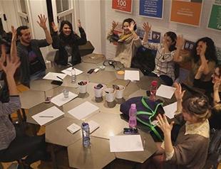 DemGoodCoffee: Encouraging dialogue between hearing-impaired persons and hearing persons