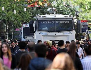 Demonstrations featuring singing banned in Ankara