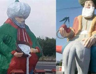 ‘Primitive’ statue of Nasreddin Hodja in Turkey’s Konya stirs debate on social media