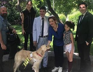 Turkey’s second guide dog Combis starts training in parliament