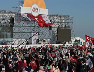Big rally held in Istanbul in protest at Israel’s Al-Aqsa move