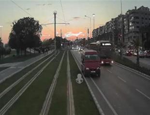 Video showing man performing prayers on tram line in Turkey’s İzmir goes viral