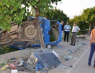 Eight soldiers wounded in car accident in Turkey’s south
