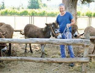 ‘Uncle Christian’ serves tourists with donkey tours in Kemer