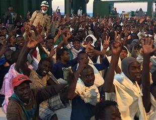 Heroic crew of Turkish ship that rescued over 450 migrants describe dramatic incident