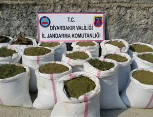 Over 2 tons of hashish seized in Turkey’s southeast