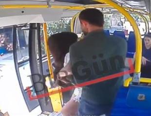 Turkish man sought over attacking woman on bus turns out to already have prison sentence