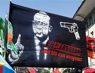 Turkey slams Swiss decision to not charge protesters over Erdoğan banner