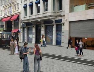 Istanbul’s famous İstiklal Avenue getting facelift