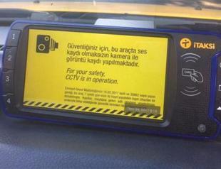 Istanbul municipality puts warning letters over video recording in cabs after criticism