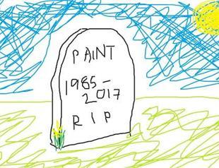 Microsoft Paint brushed aside