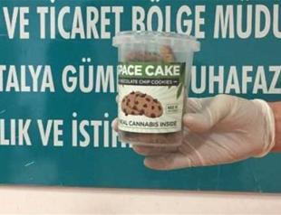 Sniffer dogs in Turkey’s Antalya find ‘space cake’ in luggage of passenger from Amsterdam
