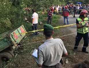 Seven dead after tractor carrying workers overturns in Turkey’s Sakarya