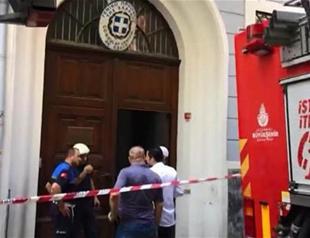Fire breaks out at Greek consulate in Istanbul