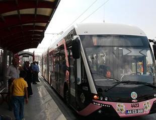 Two women-only pink trambuses brought into service in Turkey’s Malatya