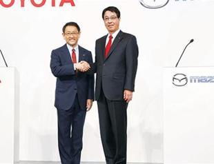 Toyota, Mazda announce tie-up over electric vehicles, US factory