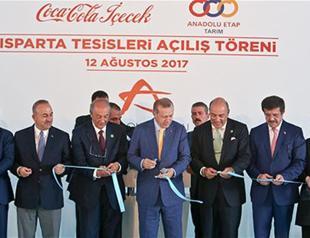 Turkey’s Anadolu Group opens two new factories in southern province