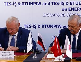 Turkish, Russian unions sign cooperation deal