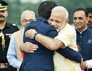 Modi, Abe get India’s first bullet train going as ties deepen