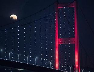 Partial lunar eclipse observed across Turkey