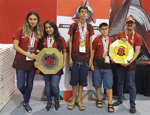 Turkish team becomes world champion in robot competition in China