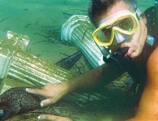 Underwater sculptures targeted by treasure hunters in İzmir