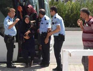 Police in Çorum apprehend 119 migrants who entered Turkey illegally