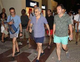 Saudi prince blends in crowd with bodyguards at Turkish resort in Bodrum