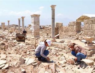 Ancient stadium in Denizli under restoration