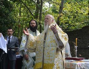 Fener Greek Orthodox Patriarch Bartholomew holds ceremony in Turkey’s Erdek