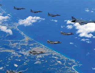 US flies bombers over Korean peninsula for military drill