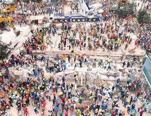 Rescuers in grim search for survivors of Mexico quake