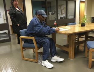 OJ Simpson freed from jail on parole