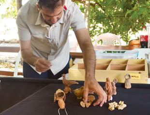 Toys found in child tombs in ancient Parion