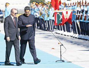 Turkey emerging as a ‘new power,’ Venezuelan President Maduro says in Ankara