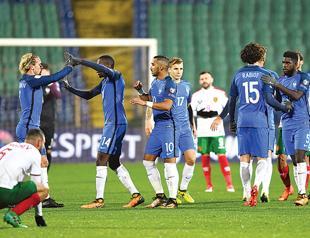 France on brink of 2018 World Cup