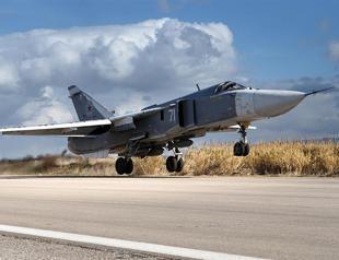 Russian military jet crashes on takeoff in Syria, crew killed