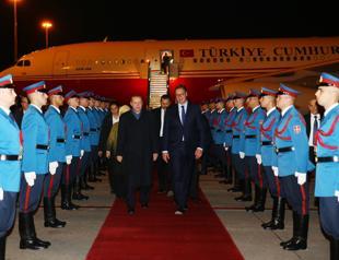 Erdoğan begins two-day visit to Serbia