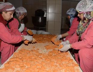 Traditional Turkish soup tarhana represents Turkey like spaghetti for Italy