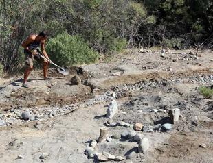 Cemetery set up for sea turtles in Turkey’s west
